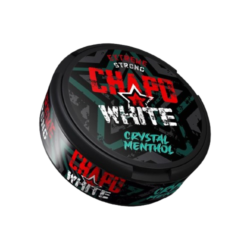 CHAPO WHITE CRYSTAL MENTHOL STRONG - Une expérience de nicotine intense et rafraîchissante – Image 1